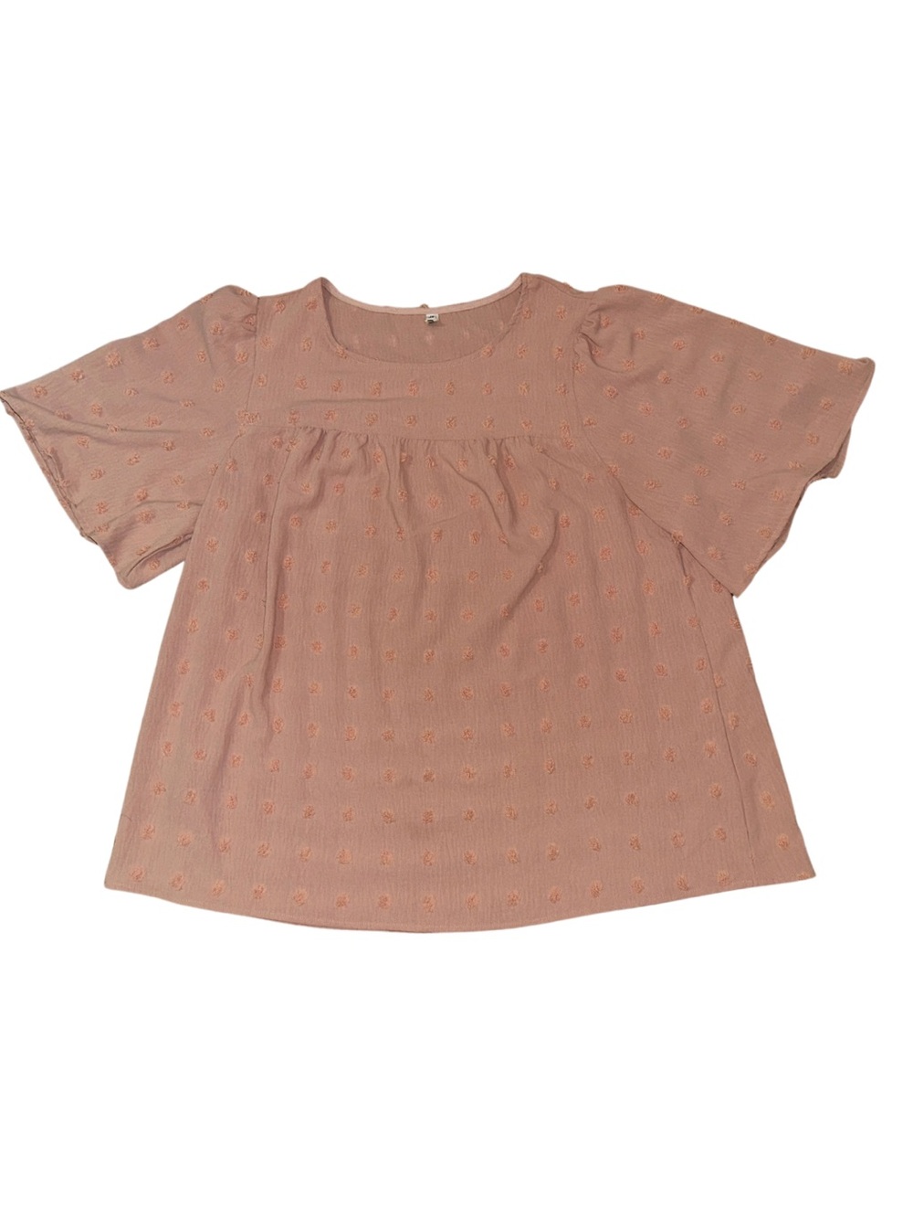 Pink Babydoll Blouse